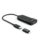 Wavlink USB 3.0HDMIマルチディスプレイアダプタ 解像度2048x1152Windows10/8.1/8/7/XP/MacOS X/Linux対応