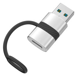 xunbida USB Type C 変換アダプタ 【2024業界新開発】 タイプC （メス） To USB 3.0（オス） 変換アダプタ QC3.0 急速充電 5Gbps高速データ転送 USB C コネクタコンバータ Windows/Mac OS/MacBook/Air/iPad/Pro/iPhone 15/14/13/12/11 Pro Maxなどに対応 紛失防止ストラ