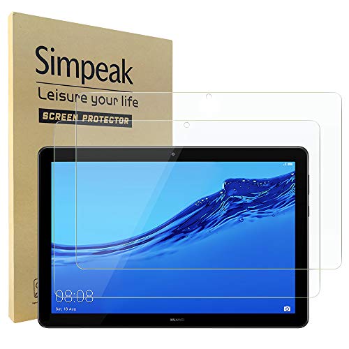 Simpeaky2zHuawei MediaPad T5 Ή KXtB 10.1C` tیtB ߗ wh~ Uh~ CA[