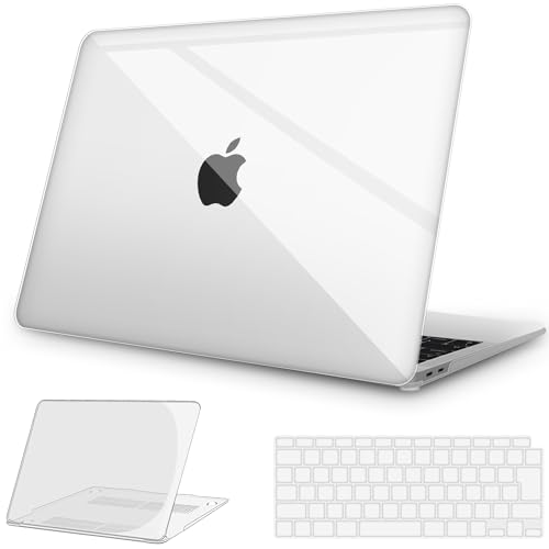 【M1 チップモデル 極上透明度素材の使用】NPUOLS MacBook Air 13 インチ ケース カバー 2021 2020 201..