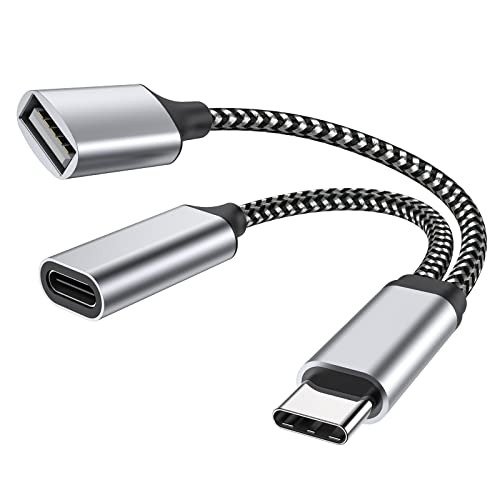 USB C OTG、携帯電話アダプタUSB C 2.0充電ポート、18 W PDアダプタ付きサムスンGalaxyS 20+Note 10/20、Switch、グーグルChromecastとグーグルテレビ2020 Pi KVM、3 Dプリンタ、LG 8、グーグルPixel 4 XL