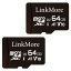 2祻åȡLinkMore 64GB MicroSDXC U1 / A1 / V10 / SDץ (ɹ95MB/s)