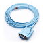 󥽡륱֥ RJ-45 DB-9 ꥢ륱֥ Cisco ߴ֥ (RJ45-DB9)