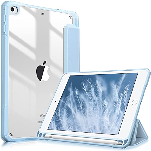 Fintie iPad Mini 5 2019 / iPad Mini 4 P[X 7.9C` 5 obNJo[ Apple Pencil [\ O܃X^h X[v@\ y ^ h~ PUU[ TPU (fԍA2133AA2124AA2126AA2125)(XJCu[)