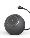 Anker 637 Magnetic Charging Station (MagGo) (マグネット式 8-in-1 ワイヤレス充電ステーション)【ワイヤレス出力 (7.5W) / AC差込口 3口 / USB-C 2ポート / USB-A 2ポート / PSE技術基準適合】iPhone/MacBook/Windows PC/iPad/スマートフォン その他機器対応 (ブラッ