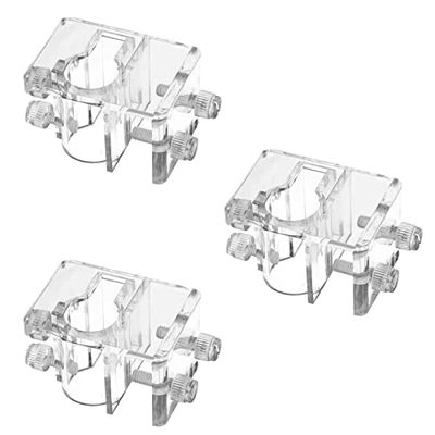 商品情報商品の説明主な仕様 【パッケージ】水槽用パイプホルダー3個セット。br【材料】金魚鉢 パイプホルダー採用アクリル材質で、耐久性があり、長期間使用できます。br【サイズ】パイプ ホース固定 取り付け具サイズ：60×40×35mm、ホース取付け部内径20mm、重量：70g（単一）、適応水槽厚み：3-17mm、適応パイプ径：5-20mm。br【ねじ止め設計】チューブ等を固定できるアクリル製パイプホルダーです。 比較的脱落しやすい吸盤タイプは、しっかり固定できるネジタイプをお勧めします。br【?用】WanFengXueアクリル製の水入口と出口の固定フレーム、金魚鉢 水槽用。アクリルの透明なデザインは、水族館の景色には影響しません。