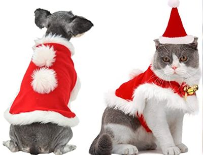商品情報商品の説明説明 クリスマス 猫の服 犬服主な仕様 Sサイズ参考：br素材：高品質の綿生地。br特徴：精致なディテールとトリートメントで作られて、軽くて、柔らかくて、通気性があります。　br両脚のクリスマスペットの服装は、胸から地面までの高さを測ってください。br鈴付きのマントのセット:着脱が簡単でサイズ調節も可能な、ふわふわ白い毛のデザインがとっても可愛い。brクリスマス、お正月、ハロウィン撮影、祝日、誕生日パーティー、ペットの日常着など、あらゆるパーティーや場所に適しています。
