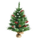 BestBuy ~j NX}Xc[ 60cm Ԃx[t ቻ Xm[^Cv mini Christmas tree NX}X O[