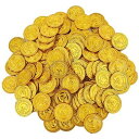 ルボナリエ 金貨 100枚 アンティーク おもしろ雑貨 コイン カジノ 宝箱 ゴールド お金 おもちゃ 古銭 海賊 金貨 100枚 