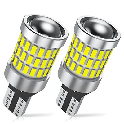 BLUESEATEC t16 led バックランプ 爆光 6000K ホワイト 超高輝 正規日本製CSPチップ 3500LM 12V/24V(ハイブリッド車EV車対応) キャンセラー内蔵 W16W 921 912 車検対応 50000時間 2個入り