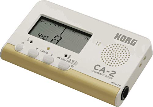 KORG クロマチックチューナー CA-2 吹奏楽 ブラスバンド オーケストラ ギター 声楽 アカペラ 個人練習に最適 200時間連続稼働 軽量 コンパクト