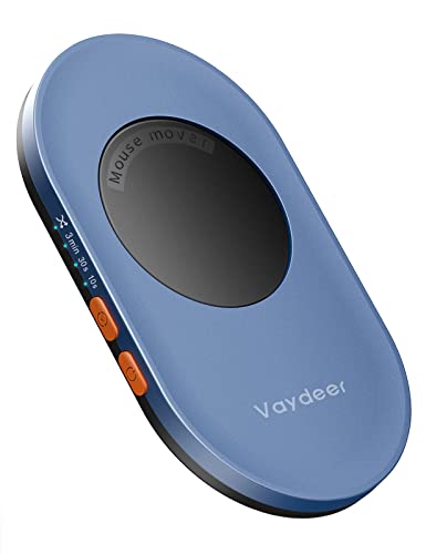 VAYDEER 超薄型 マウスジグラー 検出不能 マウスムーバー ON/OFFスイッチ、ランダムインターバルタイマー付き 物理的 マウス 自動 動かす メカニカル Mouse Jiggler ドライバーフリー 、PCラップトップをアクティブに維持/在宅勤務をする/生産性向上用 家族/友人/同僚/誕