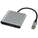 USB Type C HDMI アダプタ タイプ c Fuyi 4K 解像度 hdmiポート typeC 高速PD充電ポート USB 3.0高速 ポート 3in1 変換 アダプタ switch MacBook Pro/Mac Air 2018-2023M1M2M3/Mac mini/iPad Pro,Samsung Galaxy S20/S10/Note10その他USB-C機器(Gray)