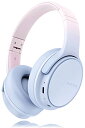 【Bluetooth5.3 +HiFi】ワイヤレスヘッドホン/オーバーイヤー Headphones 同時に接続されている 2 台のデバイスをサポート/低遅延/密閉型音漏れしにくく/内蔵マイク付き/軽量快適な着心地/折りたたみ式/40mm HD ドライバーユニット/最大46時間連続再生/3.5mm AUX/音楽/通