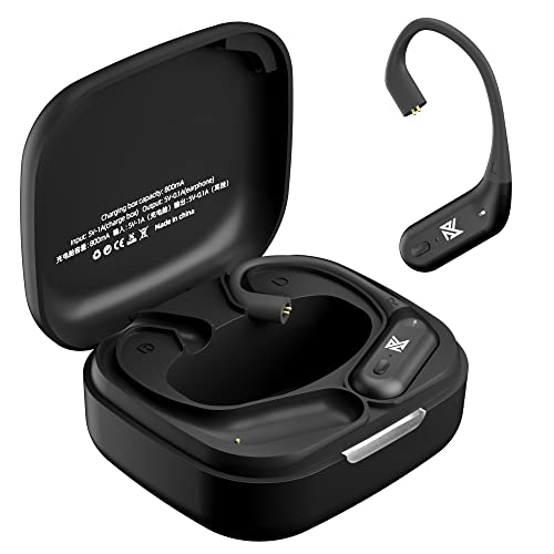 G.K KZ AZ09 Pro IEM Bluetooth リケーブル ワイヤレスイヤホンTWSBluetoothモジュール Bluetooth リケーブル 2 Pin(Black, C Pin)