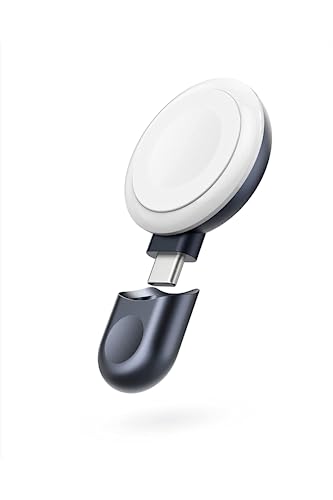 Anker Portable Magnetic Charger (コードレス USB-C Apple Watch磁気充電器)【MFi認証済】Apple Watch Series 1 / 2 / 3 / 4 / 5 / 6 / 7 / 8 / Ultra/SE 各種対応