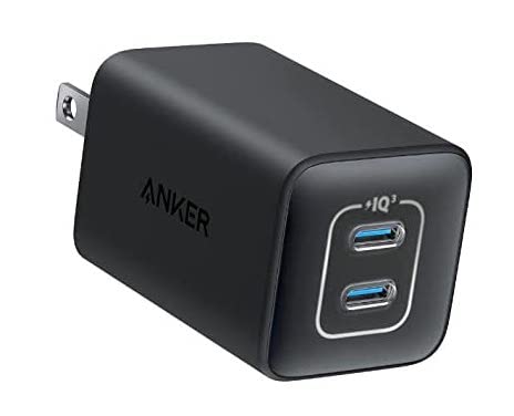 Anker 急速充電器 Anker 523 Charger (Nano 3, 47W) USB PD USB-C 急速充電器【PowerIQ 3.0 (Gen2)搭載/PSE技術基準適合/折りたたみ式プラグ】iPhone MacBook Air その他各種機器対応 (ブラック)