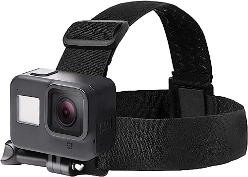 【ActyGo】 ヘッドストラップ GoProに適合する その他アクションカメラ対応