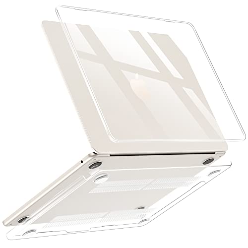 NIMASO ケース【2022対応】 MacBook Air 13.6 用 2022モデル M2チップモデル対応 カバー クリア 全透明 軽量 ハードカバー すり傷防止 汚れ対策 Macbook Air 13.6インチ対応 NNC22H555