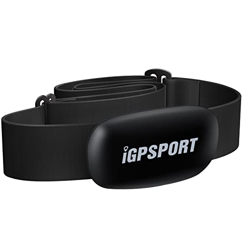 iGPSPORT心拍センサー心拍計 ハートレートセンサーANT+ Bluetooth4.0 サイクルコンピュータ、スマート..