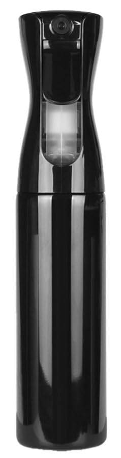 AZ4U スプレーボトル アルコール対応 霧吹き マイクロミスト 連続ミスト 空ボトル アトマイザー 熱中症対策 葉水 化粧水 500ml (500, ブラック)