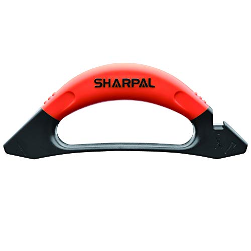 Sharpal 112N 園芸用品 3機能斧研ぎ 植木鋏研ぎ器 ばさみ研ぎ アウトドアナイフ研ぎ器 園芸用刃物シャープナー アウトドアシャープナー