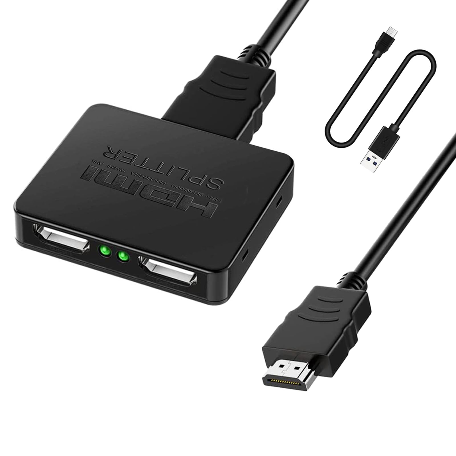 HDMI 分配器 1入力 2出力 yangoo 同時出