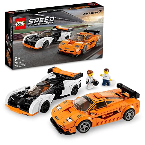 レゴ(LEGO) スピードチャンピオン マクラーレン Solus GT & マクラーレン F1 LM 76918 おもちゃ ブロック プレゼント 乗り物 のりもの 男の子 9歳以上