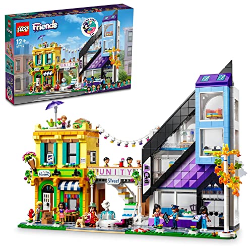 楽天You and Me 楽天市場店レゴ（LEGO） フレンズ ハートレイクシティのお花屋さんとデザインスタジオ 41732 おもちゃ ブロック プレゼント ごっこ遊び 街づくり 女の子 12歳以上