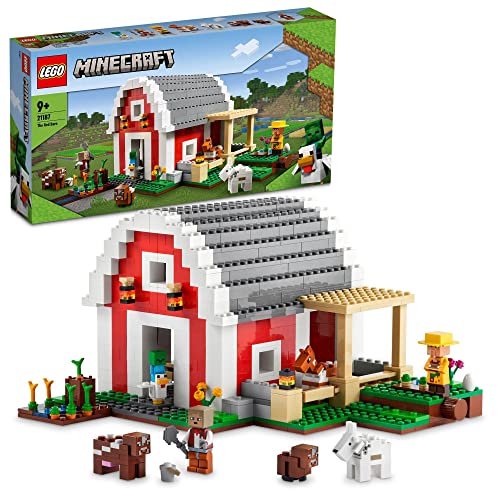 楽天You and Me 楽天市場店レゴ（LEGO） マインクラフト 赤い馬小屋 21187 おもちゃ ブロック プレゼント テレビゲーム 家 おうち 男の子 女の子 9歳以上