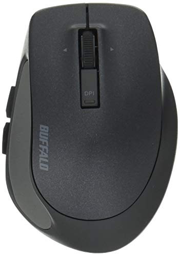 バッファロー BUFFALO Bluetooth BlueLED プレミアムフィットマウス Sサイズ ブラック BSMBB505SBK