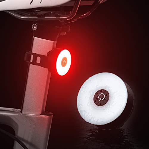 楽天You and Me 楽天市場店ziyue セーフティーライト 自転車 led テールライト USB充電式 5点灯モード 高輝度 IPX5防水 ロードバイク リアライト 簡単装着 自転車用ライト