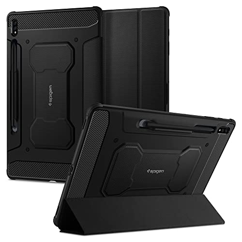 Spigen Galaxy Tab S8 Plus P[X with Spen [ Galaxy Tab S7 Plus P[X X^h Jo[ ^ubgP[X S y[ X^h z_[t Ռz ϏՌ MbhEA[}[v ACS01607 (ubN)