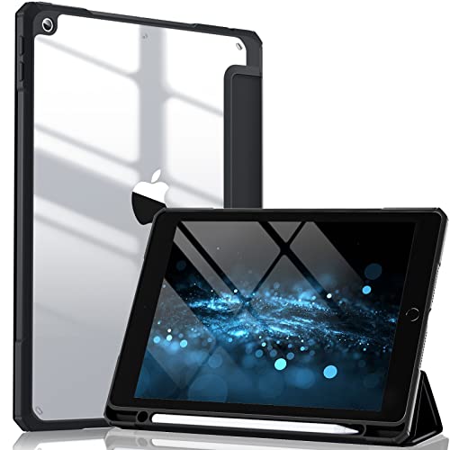 Maledan iPad 9 P[X 2021 iPad 8/7 2020/2019Ή NA  AN yz_[t X^hP[X y ^ S O܂X}[g I[gX[v@\ iPad P[X 10.2C`