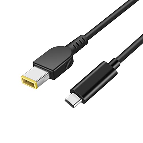 Sisyphy USB-C to Lenovo DC 11×4.5 mm 変換 急速充電ケーブル、20V 65W PD USB-C充電器必要、Lenovo ThinkPad B50 G40 G50 G51 G70 S21e S41 T470 T470S T460 T450 T440 T570 等々対応