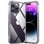 Spigen iPhone14ProMax ケース クリア ストラップホール付き TPU バンパーケース 2重構造 米軍MIL規格取得 耐衝撃 すり傷防止 黄ばみ無し ワイヤレス充電対応 ウルトラ・ハイブリッド ACS04822 (クリスタル・クリア)