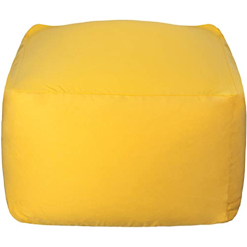 Homwarm ビーズクッション 怠惰なソファ 特大(55×55×35cm) 疲労解消 健康 安全 無味 カバー取り外し 洗濯可能 座り …