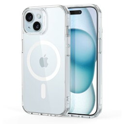 ESR for iPhone 15 Plus ケース MagSafe対応 米軍MIL規格の保護 耐黄変 傷に強い背面 iPhone 15 Plus用 磁気スマホケース クリア Classicシリーズ