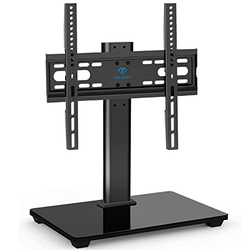 PERLESMITH テレビスタンド tvスタンド tv stand テレビ台 ロータイプ vesa 卓上 モニター 壁寄せ 壁掛け 37~55インチ対応 VESA規格400x400mmまで 耐荷重40kg 3段階高さ調節 ブラック