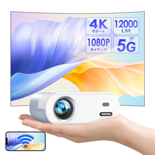 ڿʵ&ĶYOWHICKץ 12000LM⵱5GWiFi&Bluetoothֻ³ ꥢ1080P ûΥơ1080P١ 뤵ץ饹 4Kб ۡץ  ĶեHD⵱٥ۡॷ 300̾ߥ˾ʥͷ̷Ӽ50󥺡 Hi