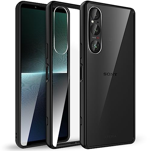 SONY Xperia 1 V p P[X NA [SO-51D / SOG10] ϏՌ ČRMILKi擾 SGSF ΂݂Ȃ Yی ~ wh~ Xgbvz[t GNXyA1V pJo[ Crystal Series