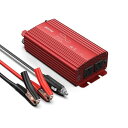 BESTEK 正弦波 インバーター シガーソケット コンセント 500W DC12VをAC100Vに変換 USB2ポート搭載 車載用インバーター カーインバーター 12V車専用 赤 MRZ5010BU-RD