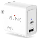 EwinE 65w PD [d (type-c & USB-A 2|[gt) }[d iPhone 15 Ή yPSEZpKz GaNIIZp(KE) y ^ ܂肽ݎvO iPhone/Android/iPad/MacBook/m[gp\R/NS/PS5ȂǊe@Ή ()