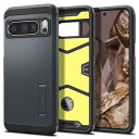 商品情報商品の説明Spigen Google Pixel 8 Pro ケース スタンド付き 米軍MIL規格取得 耐衝撃 三層構造 スマホスタンド カメラ保護 傷防止 衝撃 吸収 Qi充電 ワイヤレス充電 タフ・アーマー ACS06320 (メタル・スレート)主な仕様 【New超保護力】Spigen No.1の衝撃吸収力「Tough Armor」が新技術 「エクストリームインパクトフォーム」(衝撃吸収のための中間層)でさらに強固に生まれ変わりました。br【新構造 Extreme Impact Foam】従来の衝撃吸収性の高いプレミアムTPU素材のインナーケースに硬質ポリカーボネート素材の背面パネルで補強する、二層構造(デュアルレイヤー構造)に”エクストリームインパクトフォーム”(裏側を守る)を追加し三重構造となり軽量感は保ちつつさらに保護力が増しました。br【最適な角度でセッティング出来るワンタッチスタンド】背面に設置された「ワンタッチスタンド」は軽いタッチで開閉でき、動画が最も見やすい角度に設計されています。リングを後から購入する必要はありません。br【押しやすさにこだわった独自の製法】フィッティング性だけでなく、ボタン本来の押しやすさにこだわりました。独自の切り抜きを施す事で、本体の押しやすさを損なう事なく操作が可能です。br【画面・カメラ保護】ケースのフチが液晶画面・カメラレンズより高く設計され予期せぬ衝撃から保護します。