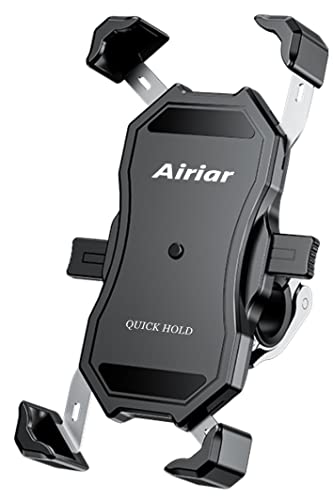 Airiar(アイリア) 自転車 スマホホルダー 防水 スマホ 携帯 ホルダー バイク 自転車用スマホホルダー ..