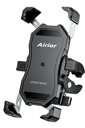 Airiar(アイリア) 自転車 スマホホルダー 防水 スマホ 携帯 ホルダー バイク 自転車用スマホホルダー ..