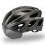 ROCKBROS(ロックブロス)自転車 ヘルメット 大人 ロードバイク CE認証 超軽量 高剛性 通気性 磁気ゴーグ..