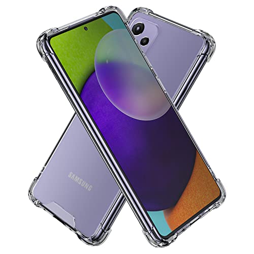 Hy+ Galaxy A52 5G 耐衝撃 ケース SC-53B カバー ストラップホール 米軍MIL規格 クリア 衝撃吸収ポケット内蔵 TPU ケース