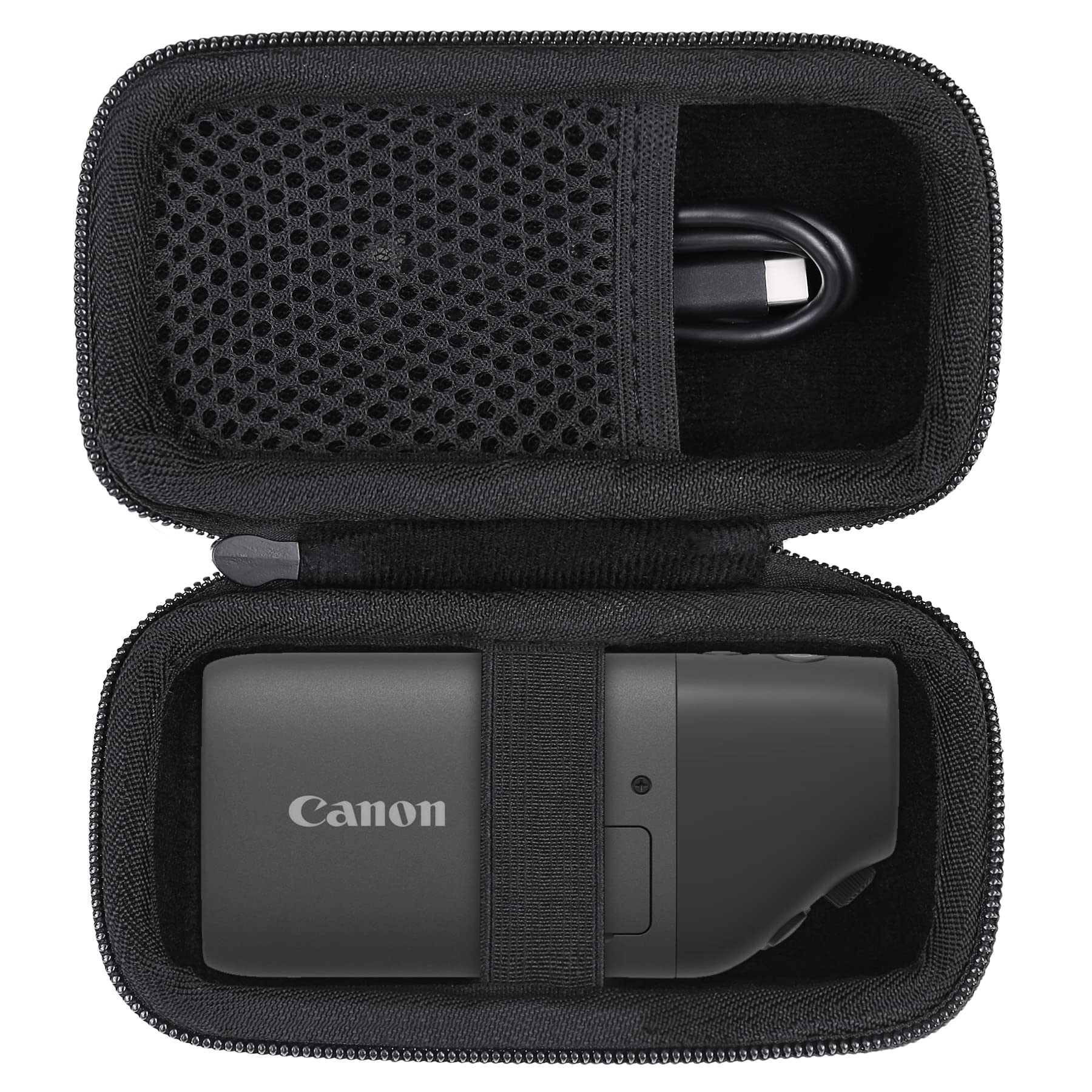 Canon（キヤノン）コンパクトデジタルカメラ PowerShot ZOOM Black Edition 対応 専用収納ケース（ケースのみ）- Aenllosi