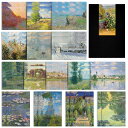 クロード モネ 葉書 はがき 30セット Claude Monet 油彩画 ポストカード 郵便番号枠入り メッセージカード ミニカード 絵葉書 POSTCARD おしゃれ 絵はがき